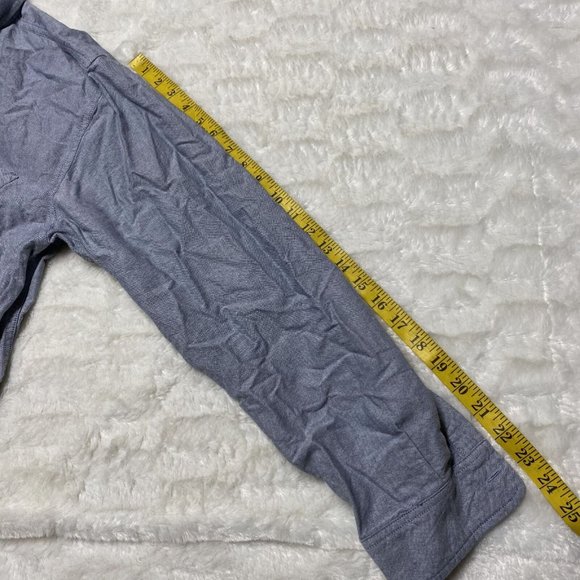 The Territory Ahead Shirt Mens Large Gray Flannel Cotton Long Sleeve Button-Down - Picture 8 of 11